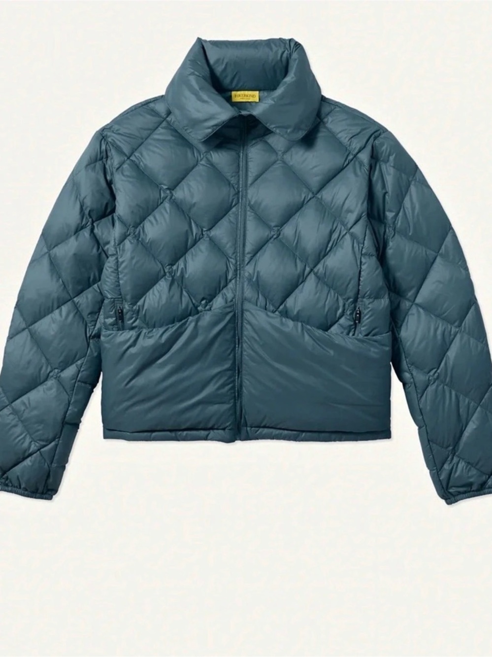Hikerkind Packable Down Puffer Blue Medium NWT